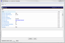 Settings Panel